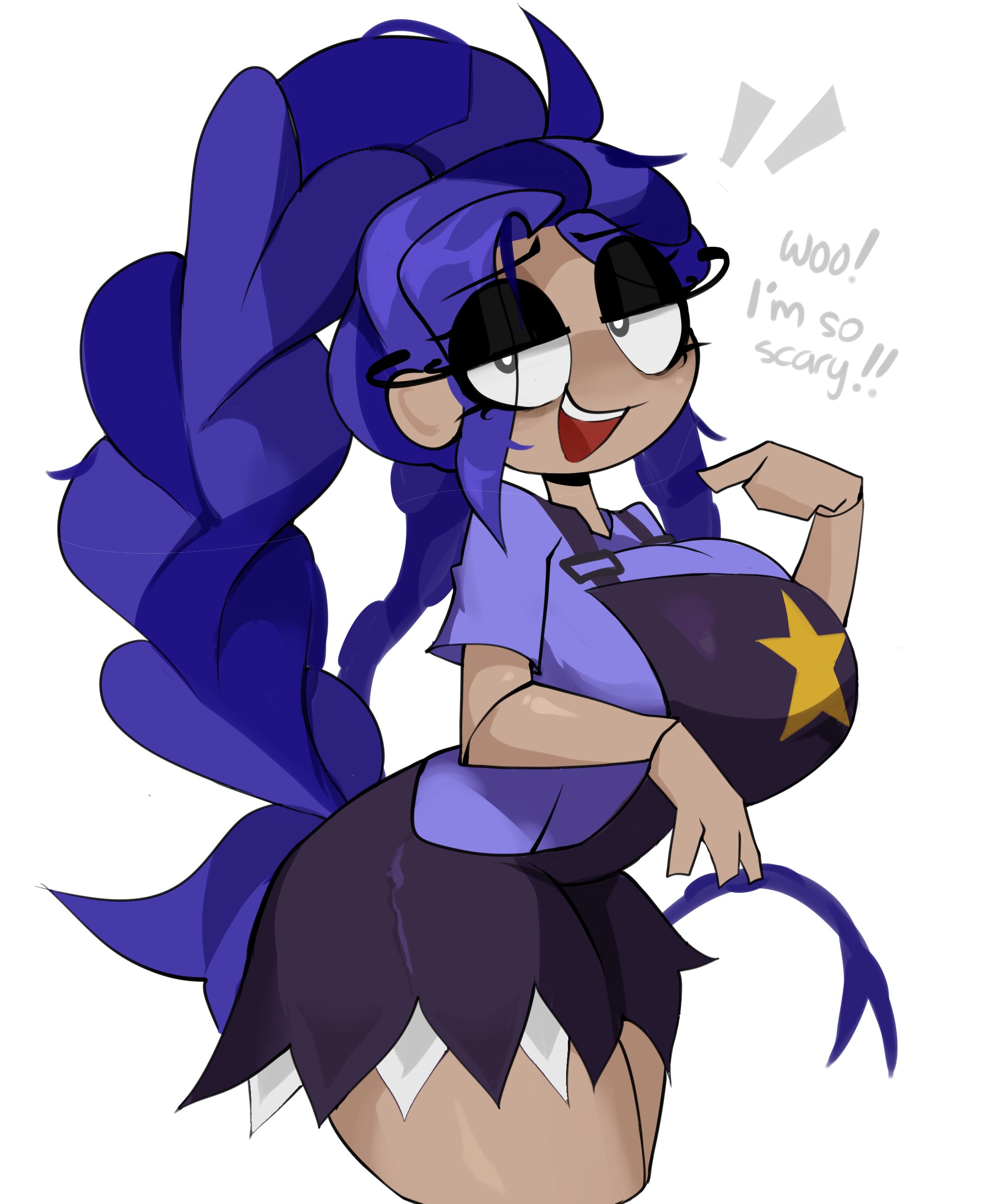 1girls, 2026, 2026s, 2d, 2d (artwork), 2d artwork, alternate body type, alternate breast size, animate inanimate, big ass, big breasts, big butt, big thighs, black dress, black eyes, braid, braided hair, braided ponytail, breasts, curvy, curvy female, curvy figure, digital art, digital drawing, digital drawing (artwork), digital media, digital media (artwork), digital painting, digital painting (artwork), doll, doll girl, doll joints, english, english dialogue, english text, evilpala, eyelashes, female, female focus, fully clothed, fully clothed female, hair, huge breasts, humanoid, humanoid female, hyper, hyper breasts, inanimate animate, large ass, large breasts, large butt, large thighs, lily lovebraids, living toy, long hair, long purple hair, mascot horror, mob entertainment, mob games, noseless, not furry, overall dress, overall skirt, overalls, ponytail, ponytail (hair), ponytail female, poppy playtime, poppy playtime (chapter 5), purple hair, purple shirt, smile, smiling, smug, smug expression, smug face, smug grin, smug smile, star, star (symbol), thick, thick ass, thick butt, thick hips, thick legs, thick thighs, video games, wide hips