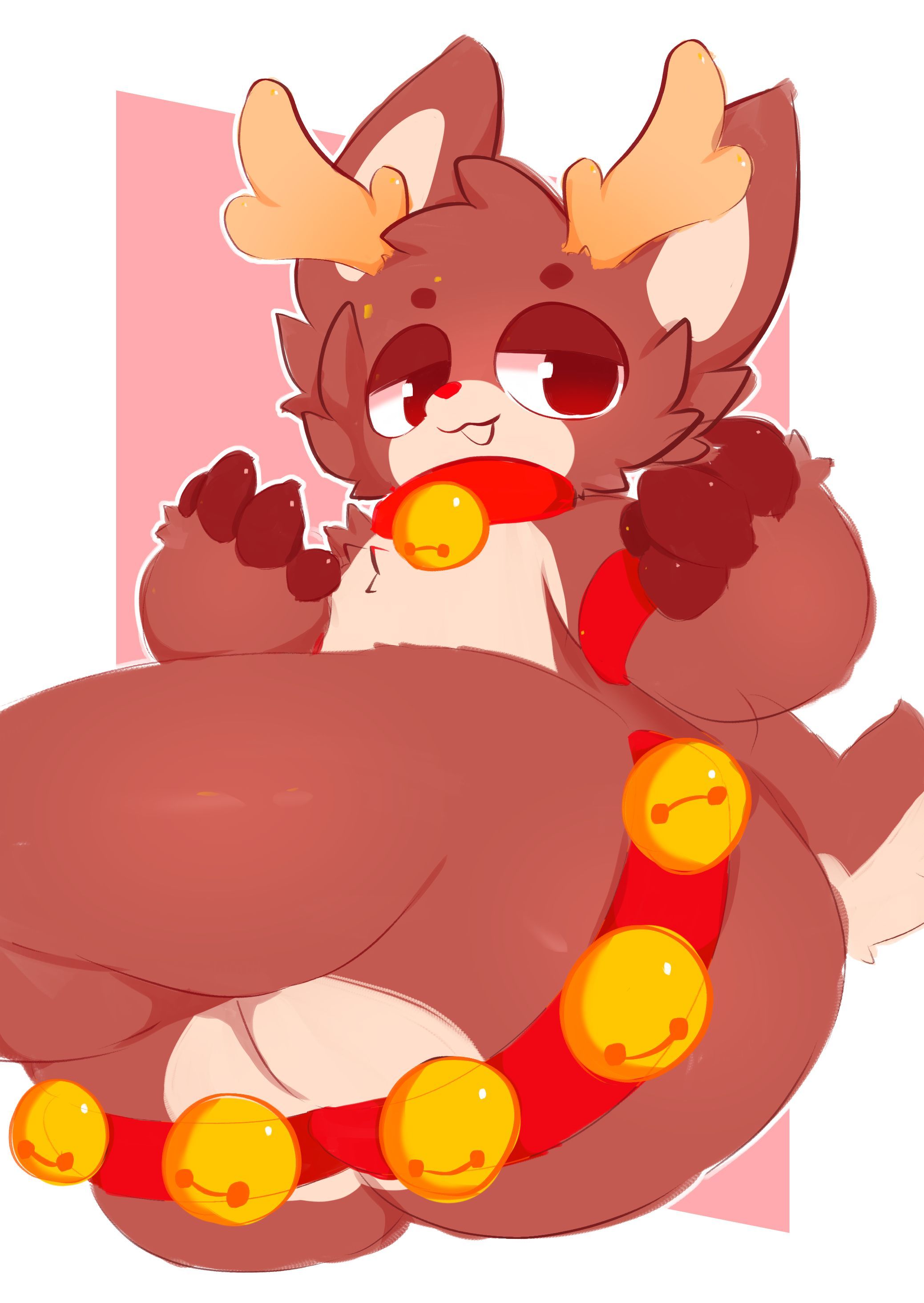 deer, fatass, femboy, horny, male, needy, presenting, thicc, thick thighs, winteriris42