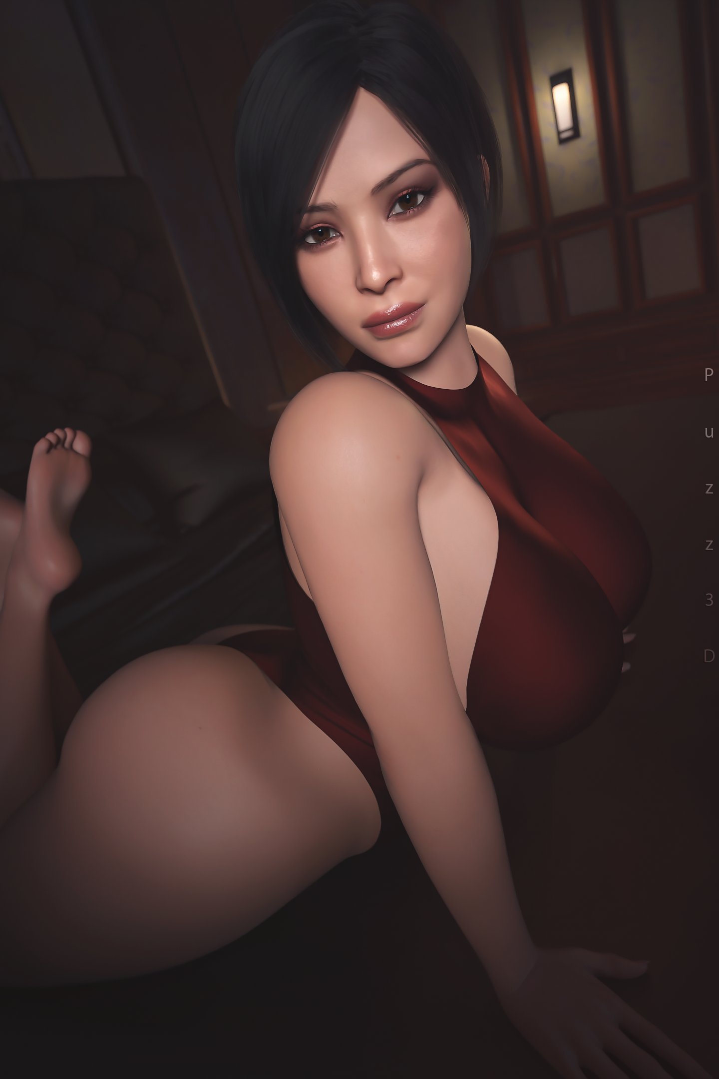 1girls, 2xp studios, 3d, ada wong, ada wong (adriana), asian, asian female, ass, big ass, big breasts, big butt, black hair, black hair female, breasts, capcom, chinese, chinese female, female, female only, large ass, large boobs, large breasts, large butt, light skin, light-skinned female, puzz3d, resident evil