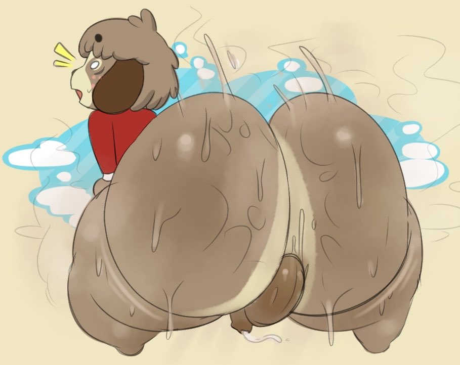 1boy, 1boys, 2026, 2d, 2d (artwork), 2d art, 2d artwork, animal crossing, ass, ass bigger than head, ass crack, ass focus, balls, ballsack, big ass, big butt, bottom heavy, bottom heavy femboy, bottomless, bottomless male, bunnydudeart, butt, butt crack, butt focus, buttocks, cock, dick, digby (animal crossing), digital art, digital drawing, digital drawing (artwork), digital media, digital media (artwork), dripping, dripping precum, femboy, femboy focus, femboy only, huge ass, huge butt, hyper, hyper ass, hyper butt, large ass, large butt, male, male focus, male only, naked, naked male, penis, precum, precum drip, steam, steaming body, sweat, sweatdrop, sweating, sweaty, sweaty ass, sweaty body, sweaty butt, tagme, testicles, thick, thick ass, thick butt, thick hips, thick legs, thick thighs, twerk, twerking