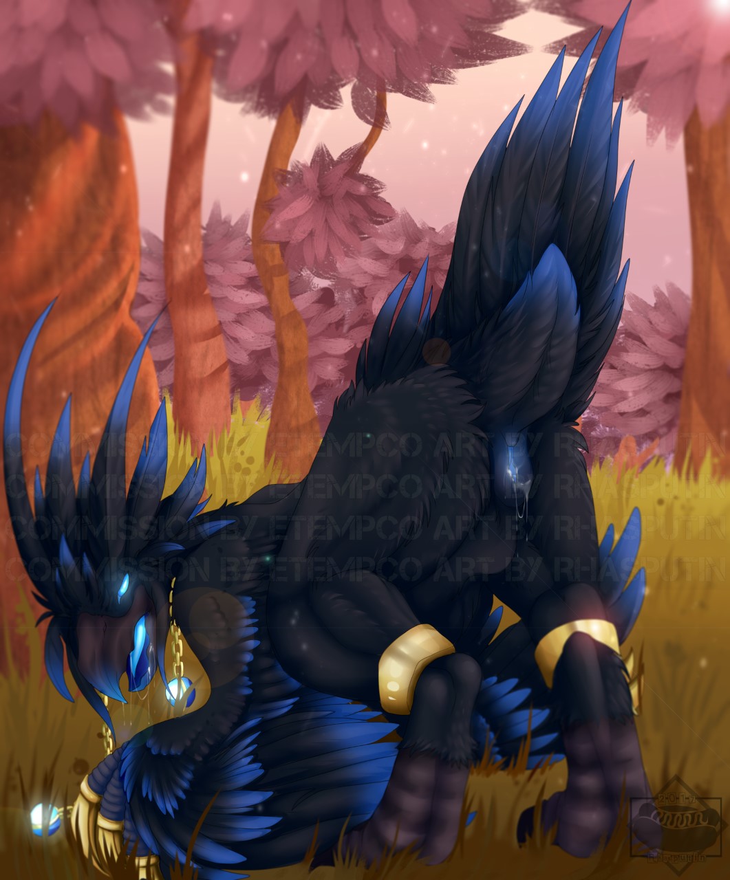 anzu_(warcraft) avian bird blizzard_entertainment distracting_watermark female feral genderswap genderswap_(mtf) looking_back mount_(warcraft) presenting presenting_pussy pussy pussy_juice raven_lord_(warcraft) rhasputin rule_63 saliva video_games warcraft watermark world_of_warcraft