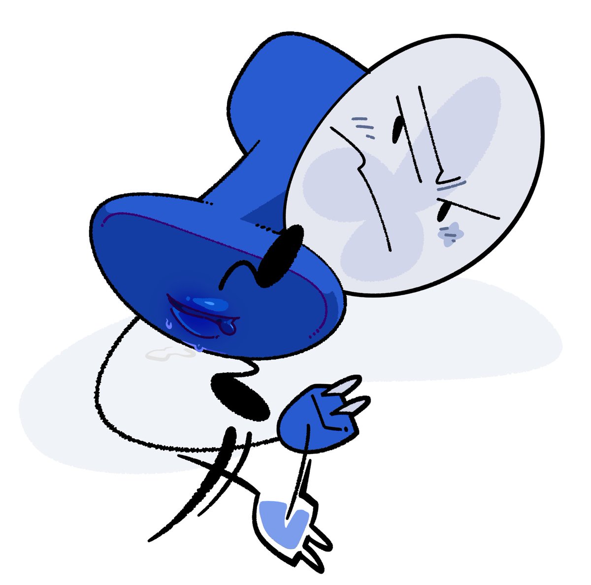angry, battle for dream island, bfdi, blush, fanny (bfdi), object shows, pussy, pussy juice, pussy juice drip, tail, tailwag