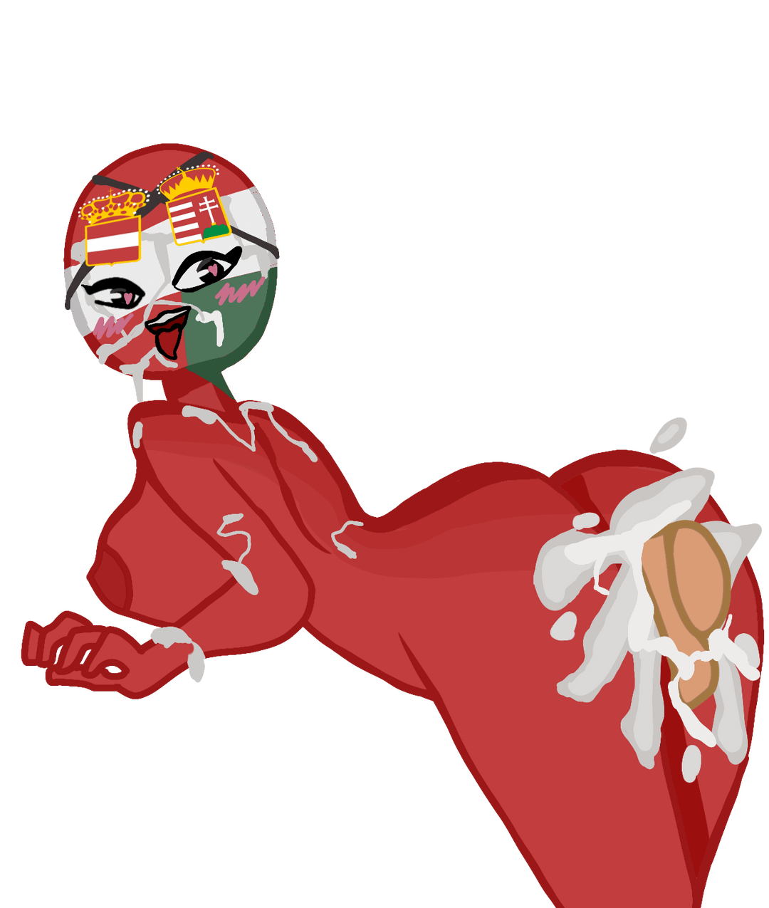 1boy 1boy1girl 1girls ahe_gao anon areolae ass austria-hungary_(countryhumans) big_breasts blush blushing_at_partner blushing_at_viewer breasts completely_nude completely_nude_female countryhumans countryhumans_girl cum cum_explosion cum_in_pussy cum_inside cum_on_back cum_on_face cumming cumming_while_penetrating cumshot disembodied_penis doggy_style ejaculation enjoying erect_nipples eye_patch flawsystyle glentys heart heart-shaped_pupils horny horny_female legs_together looking_at_partner looking_at_viewer looking_back looking_pleasured medium_ass naked_female nipples nude nude_female penis penis_in_pussy pleasure_face pleasured pleasured_face pleasured_female png pupils red_body red_skin thick_ass vaginal_penetration vaginal_sex