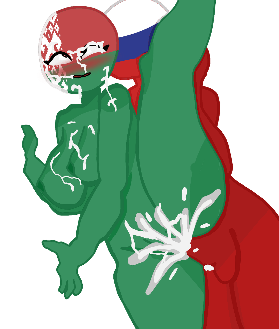 1boy 1boy1girl 1girls against_wall ass belarus_(countryhumans) belarusian_flag big_penis blush blushing_female breasts brother_and_sister countryhumans countryhumans_girl cum_explosion cum_in_pussy cum_inside cum_on_breasts cum_on_face cumming cumming_while_penetrating cumshot ejaculation enjoying erect_nipples eyes_open eyes_rolling_back faceless faceless_male female female_only female_orgasm flawsystyle glentys green_body green_skin heart-shaped_pupils horny horny_female incest leg_grab leg_up male male/female male_penetrating male_penetrating_female medium_breasts naked naked_female naked_male nipples nude nude_female nude_male orgasm orgasm_face penetration penis penis_in_pussy pleasure_face pleasured pleasured_face pleasured_female png pupils red_body red_skin russia_(countryhumans) russian_flag sex sex_from_behind standing standing_on_one_leg thick_ass vaginal_penetration vaginal_sex