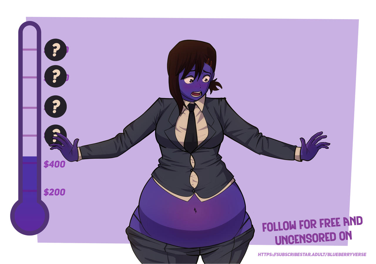 1female, blueberry inflation, blueberryverse, chainsaw man, female, female only, higashiyama kobeni, inflation, kobeni higashiyama, sequence