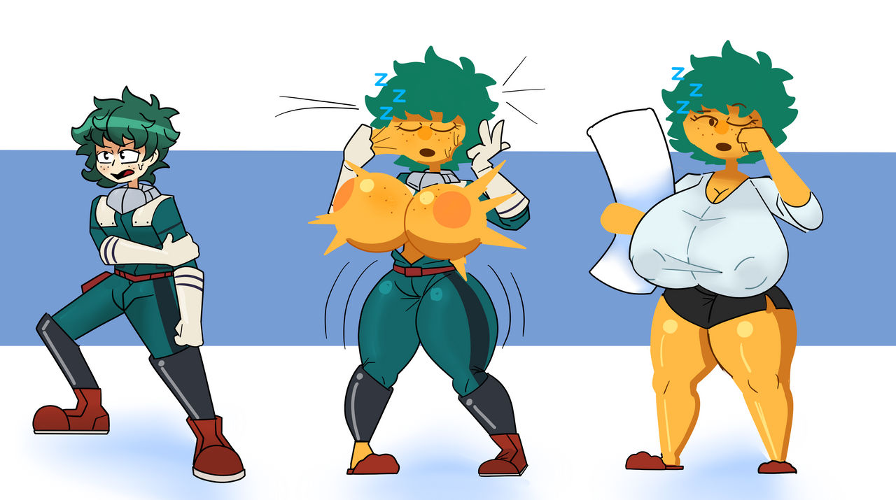 Female Deku (My Hero Academia) Rule 34 Image