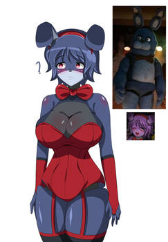 big_breasts bonnie_(fnaf) bonnie_(fnia) breasts clothing female five_nights_at_freddy's five_nights_in_anime