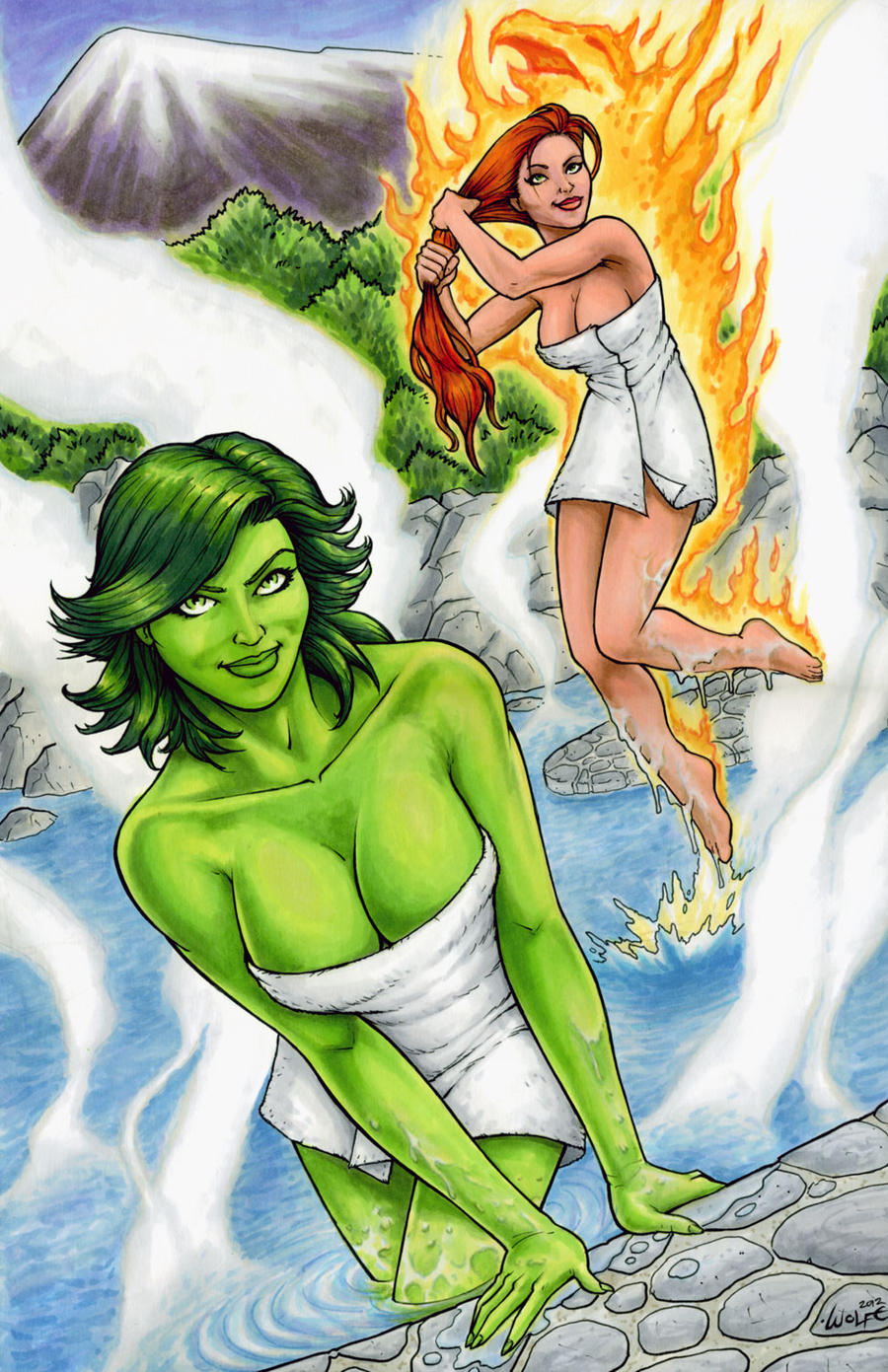Green Lantern (Series) Rule 34 Image