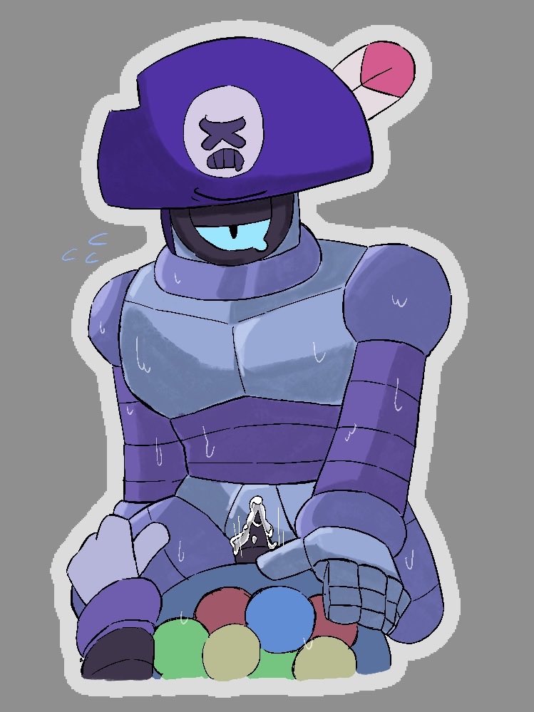 Darryl (Brawl Stars) Rule 34 Image
