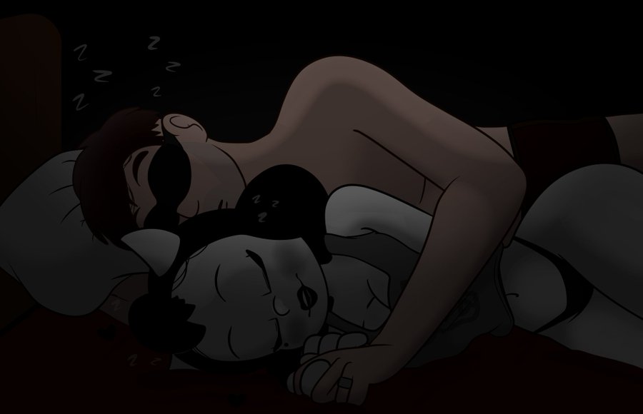 alice angel, beanontoast, bendy and the dark revival, bendy and the ink machine, cuddling, cute, wholesome