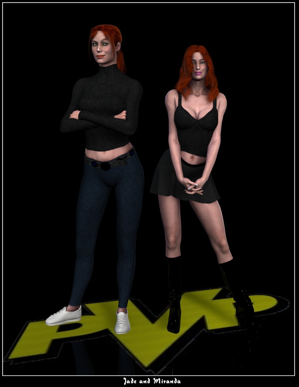 2girls jade_fontaine miranda_fontaine multiple_girls pvp tagme webcomic