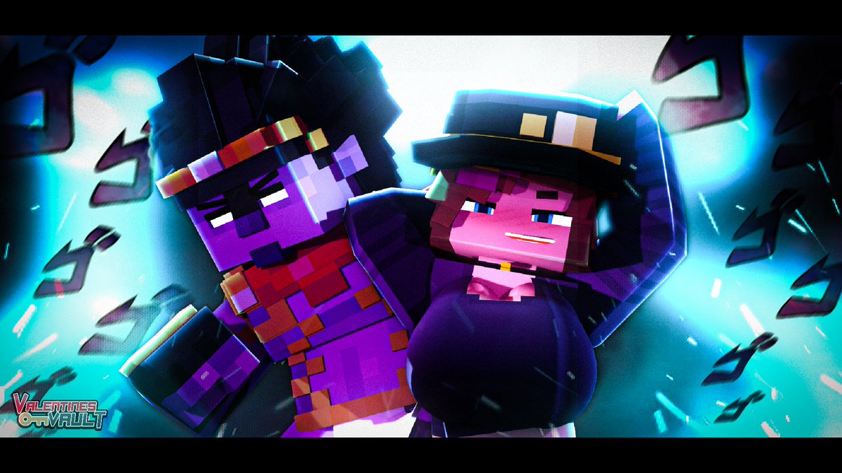 jenny belle (slipperyt), minecraft, star platinum, tagme, valvaultmc, weird crossover