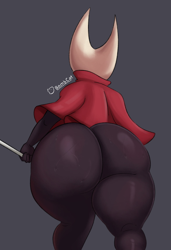 artist request, big ass, bombcat, hollow knight, hollow knight: silksong, hornet (hollow knight), tagme, thicc, thick