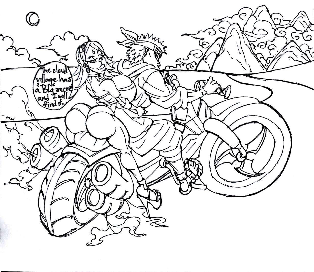 1boy 1girls aged_up areola_slip arms_up back_view bare_shoulders big_ass big_breasts big_butt big_lips bike bimbo black_and_white bubble_ass busty butt_crack curvy dat_ass detailed_background duo female forehead_jewel gloves hand_on_hip hands_on_hip hands_on_hips headband high_heels hourglass_figure human looking_back male midriff naruto omoi outdoor outside pose posing sakura_haruno short_hair short_shorts shorts sideboob sitting speech_bubble straight sun1sol text thick_lips thong tongue_out voluptuous wide_hips