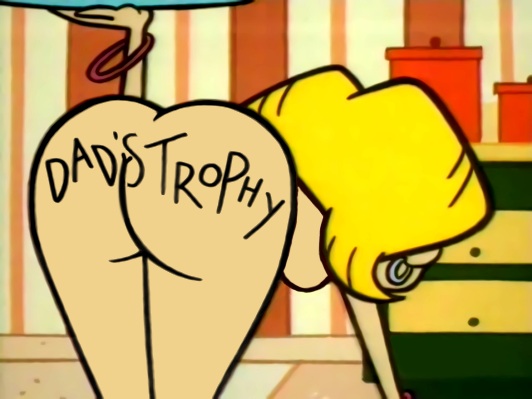 artliberty20 ass ass_focus cartoon_network dexter's_laboratory neighbor_lady tagme