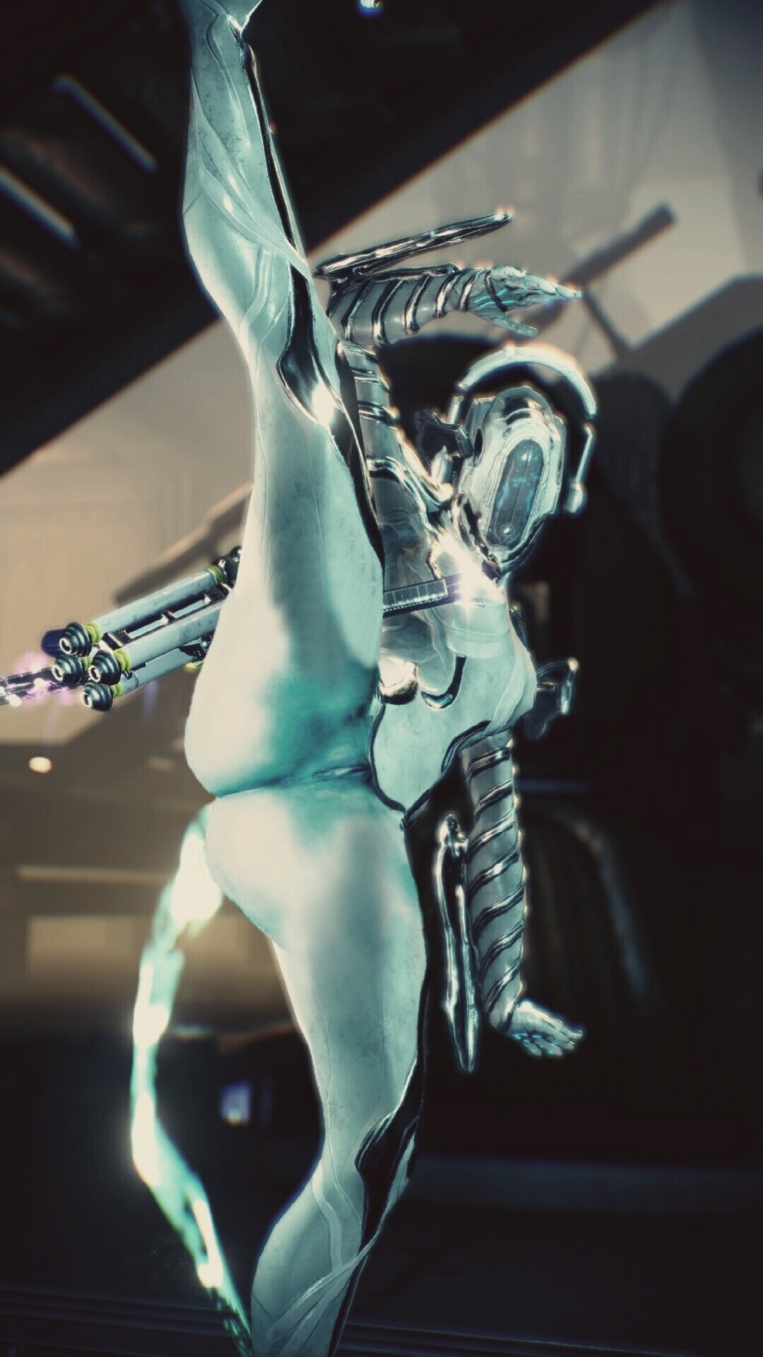 alien alien_girl amonsrule ass captura exercise mag_(warframe) photoshop pussy spread_legs tenno warframe warframetenno yoga