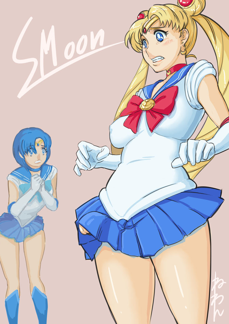 1futa 1girls ami_mizuno bishoujo_senshi_sailor_moon blonde_hair blue_hair bottomless breasts character_name clothed clothing duo erection erection_under_clothes erection_under_skirt female fully_clothed futanari futanari_transformation human light-skinned_female light-skinned_futanari light_skin long_hair miniskirt mostly_clothed neone-x penis penis_growth penis_out sailor sailor_mercury sailor_moon short_hair skirt skirt_lift small_breasts standing suprised suprised_look text twintails uncensored usagi_tsukino worried worried_expression