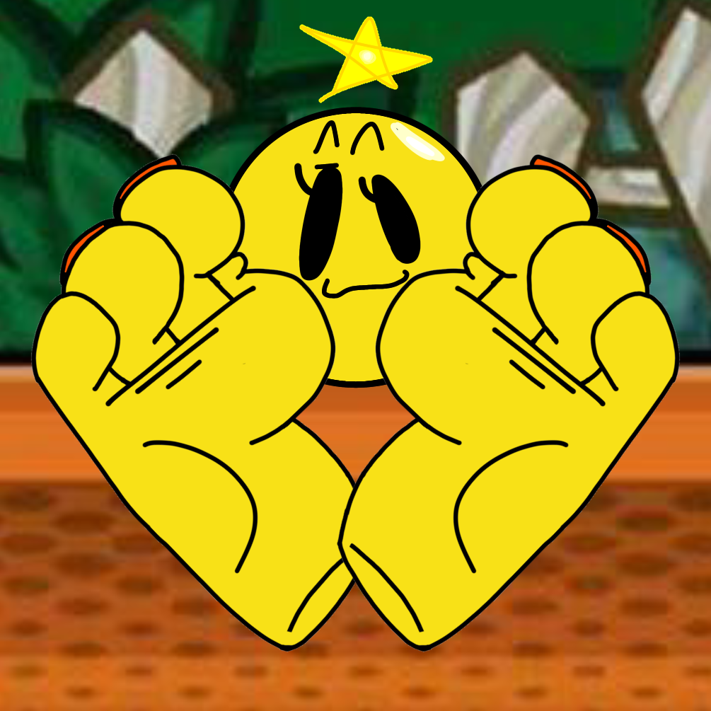 1girls barefoot big_feet black_eyes closed_mouth feet female foot_fetish foot_focus looking_at_viewer mario_(series) mario_and_luigi_(series) randompersonidk0 sitting smile smiling_at_viewer soles solo star_(symbol) starlow toenails toes weird yellow_skin