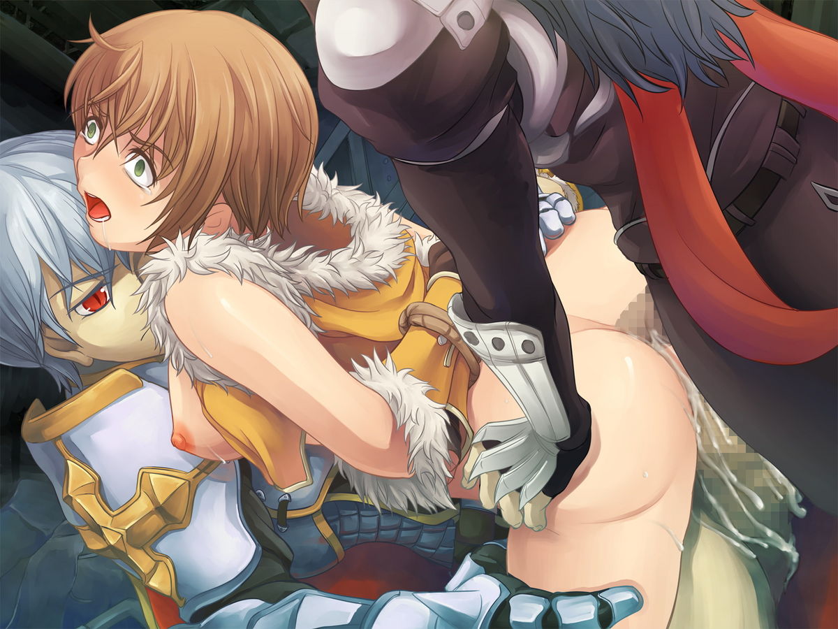 1girls 2boys anal anal_penetration assassin_(ragnarok_online) assassin_cross blonde_hair cock_in_pussy cum double_penetration female female_focus forced green_eyes lord_knight lord_knight_(ragnarok_online) mmf_threesome nonconsensual penis_in_anus penis_in_ass penis_in_pussy ragnarok_online rape red_eyes restrained restrained_arms sniper sniper_(ragnarok_online) threesome tied_arms vaginal vaginal_penetration white_hair