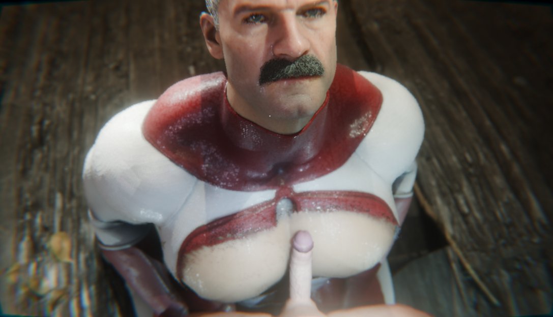 1human 2boys 2males 3d 3d_model alien alien/human alien_boy alien_humanoid alien_look_like_human average_sized_penis bara bara_tiddies bara_tits bare_chest black_and_white_hair blue_eyes daddy_acts dilf gay gay_sex gaymer93 ggaymer93 invincible looking_up_at_partner male male/male male_only mortal_kombat mortal_kombat_1_(2023) netherrealm_studios nolan_grayson omni-man pecjob pecs superhero superhero_costume thick_mustache viltrumite yaoi