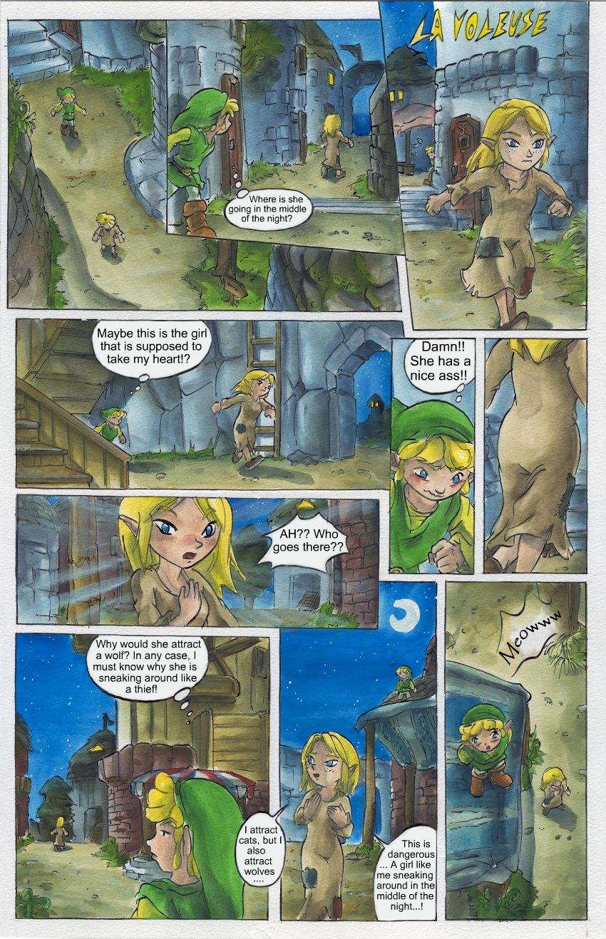 bad_wind_waker clothing comic dress link mila_(the_legend_of_zelda) passage straight_hair the_legend_of_zelda the_wind_waker toon_link wind_waker young