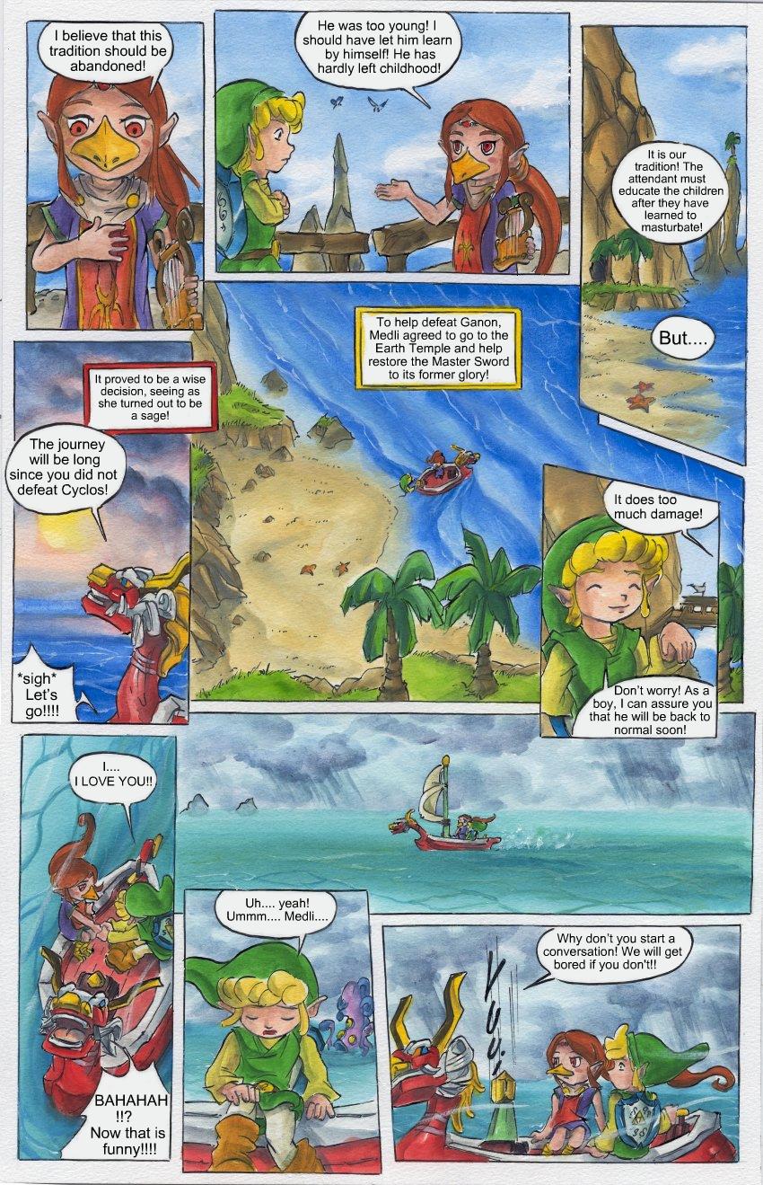 bad_wind_waker clothing comic link medli nintendo passage straight_hair the_legend_of_zelda the_wind_waker toon_link wind_waker young