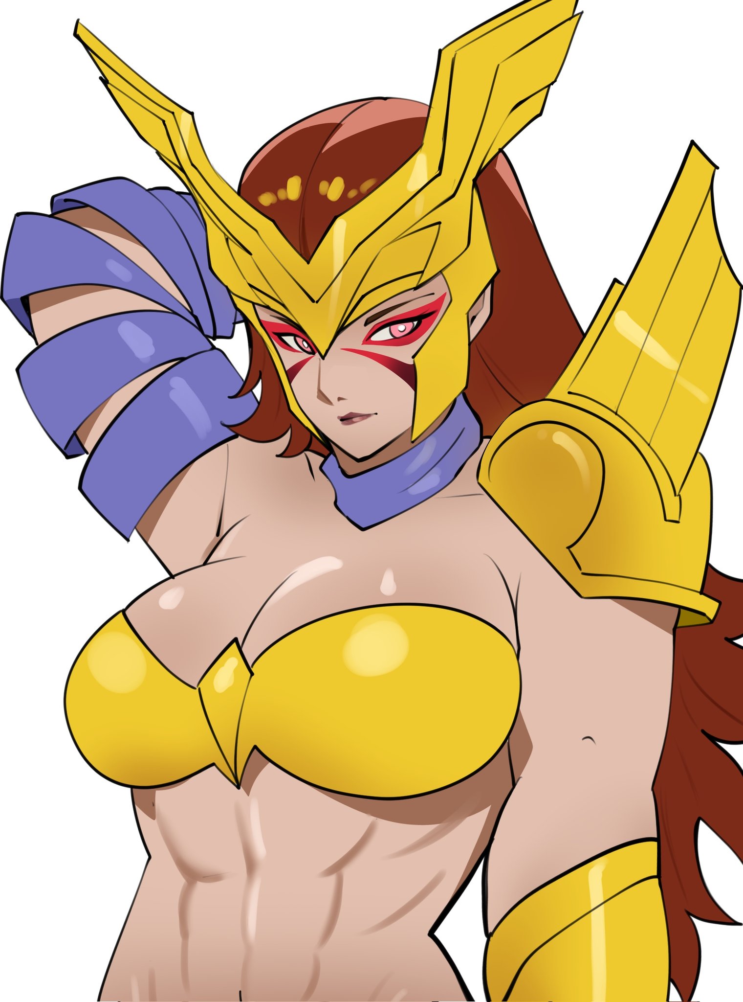 1girls, abs, angela (aldrif odinsdottir), big breasts, bra, breasts, busty, cleavage, female, female only, large breasts, marvel, marvel comics, marvel rivals, muscular, muscular female, selvish94, solo, thor (series)