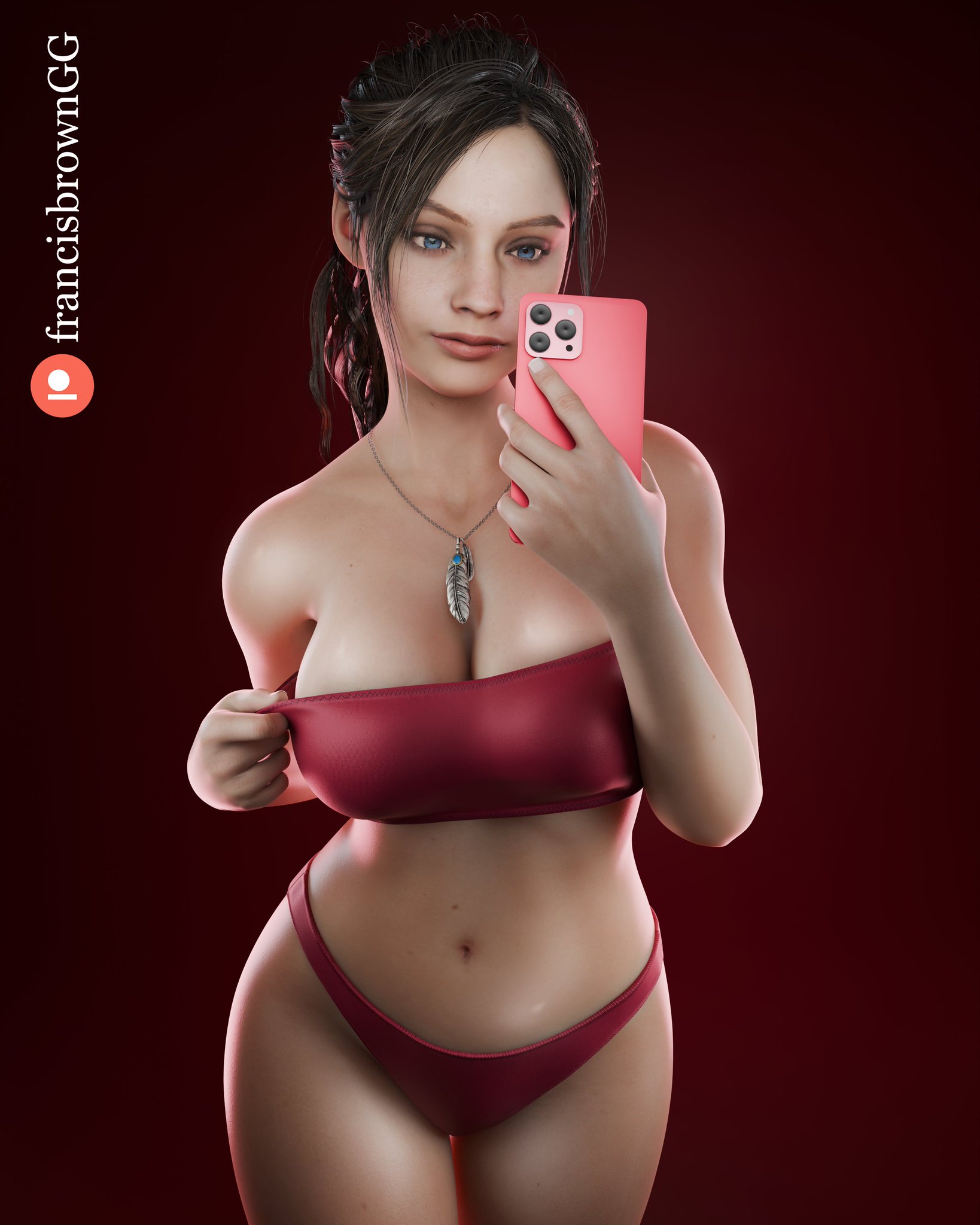 1girls, 3d, big ass, big breasts, big thighs, breasts, bust, busty, capcom, claire redfield, curvaceous, curvy, curvy figure, female, francis brown, hips, huge ass, huge breasts, large ass, large breasts, light skin, light-skinned female, mature, mature female, resident evil, resident evil 2, slim waist, thick, thick hips, thick legs, thick thighs, thighs, voluptuous, waist, wide hips