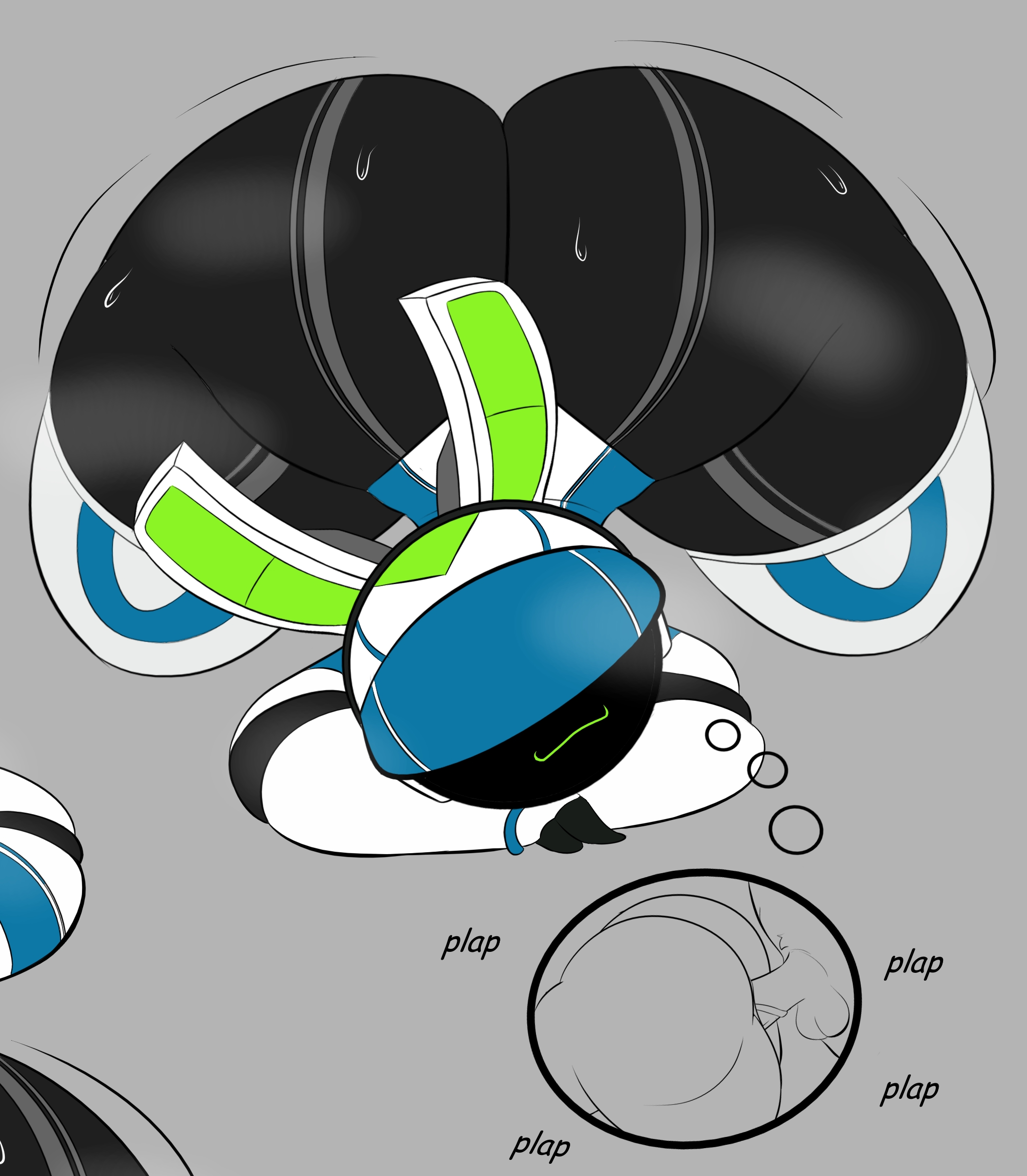 big ass, big butt, big penis, bunny girl, ecuatorian 2003, hype ass, hyper, penetration, project turboblast, sleeping, tempo (project turboblast)