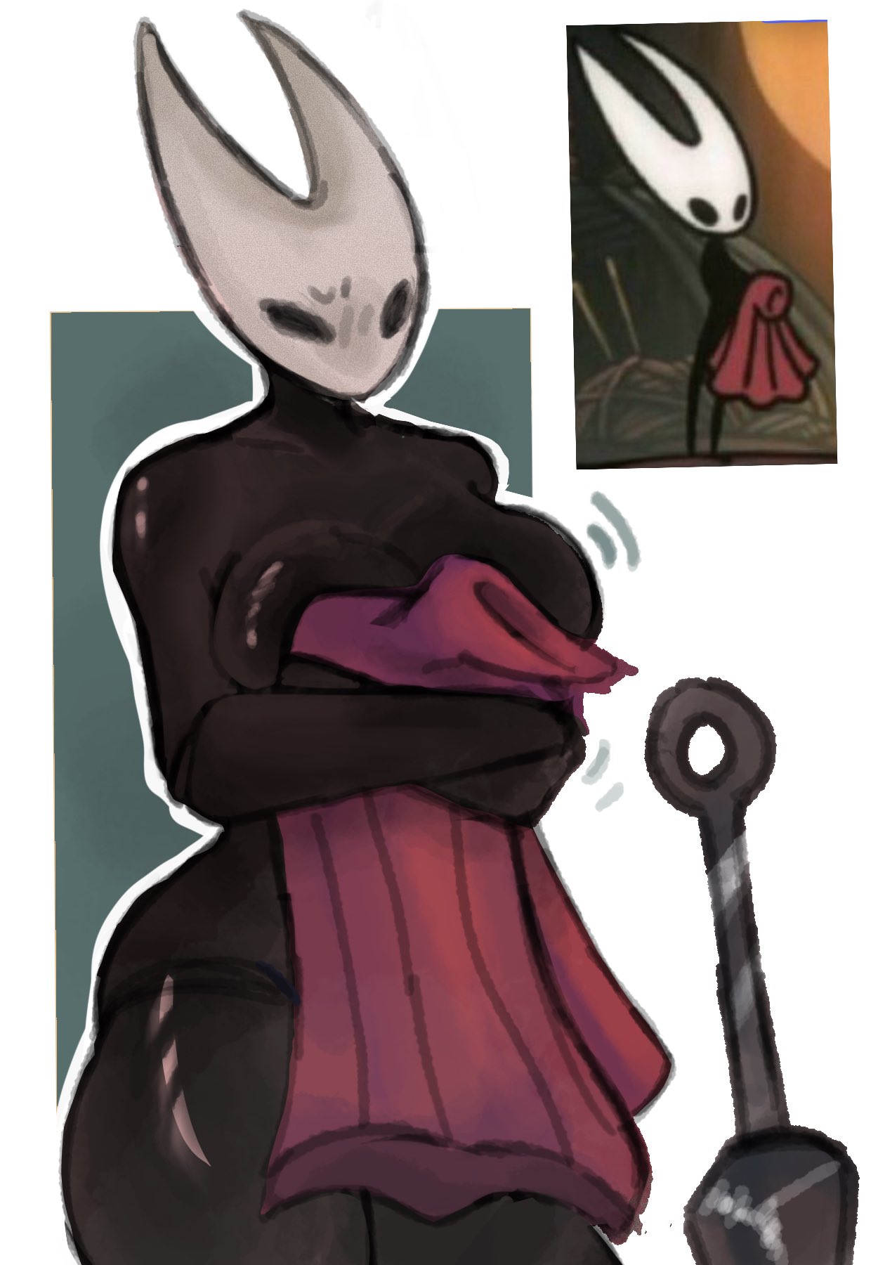 female, hollow knight, hollow knight: silksong, hornet (hollow knight), solo female, yufishart