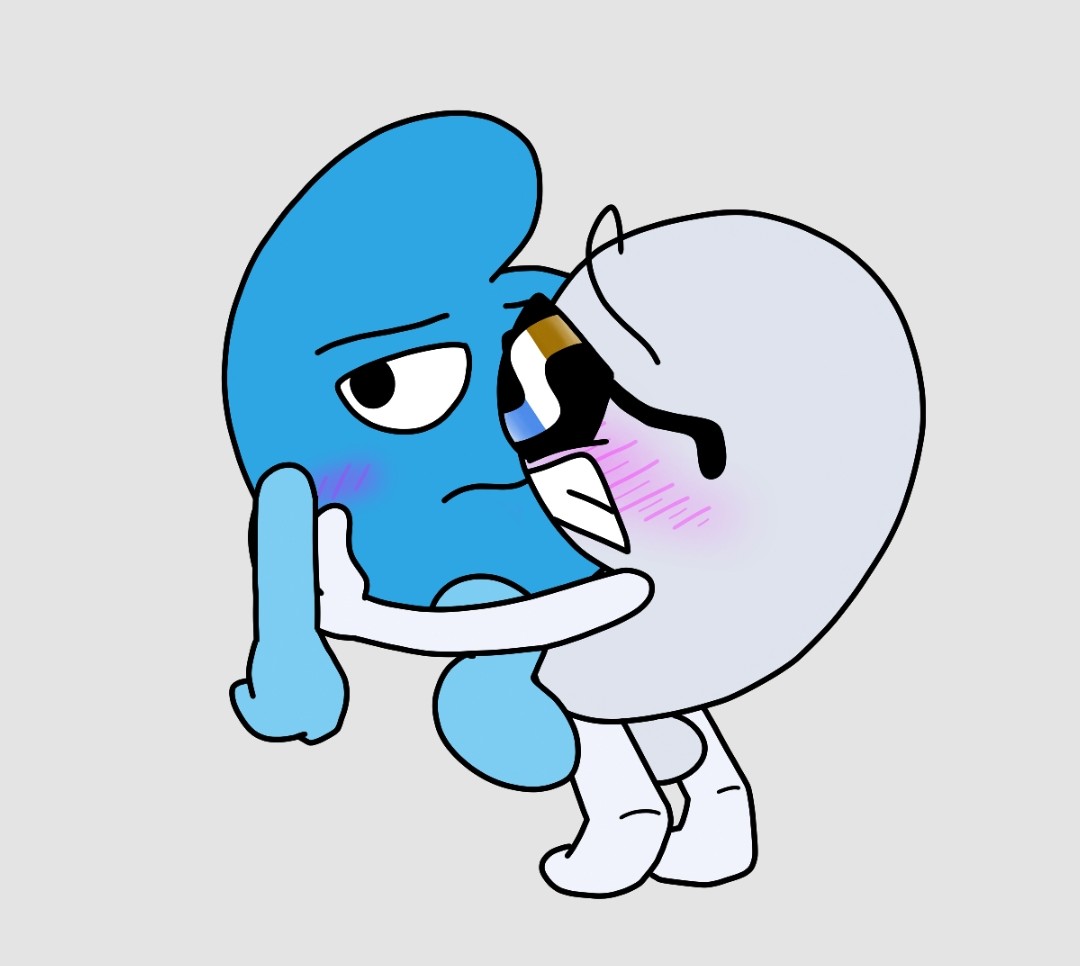 Intense gazes exchanged