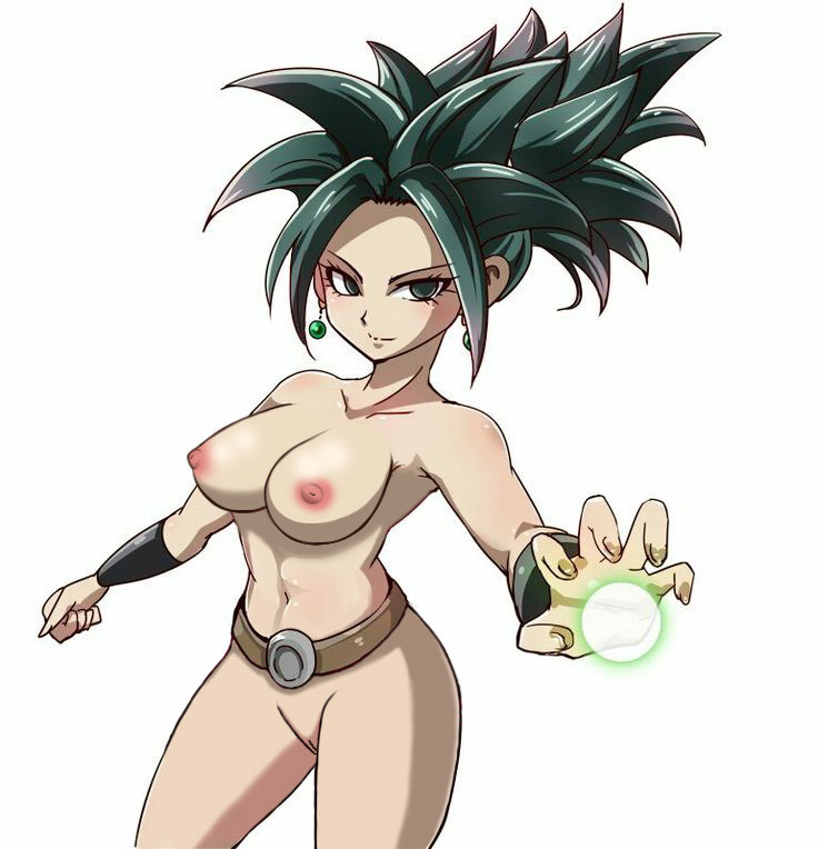 1girls, artist request, black eyes, black hair, breasts, dragon ball, dragon ball super, earrings, female, fusion, kefla, light skin, light-skinned female, ponytail, potara earrings, saiyan, short hair, spiky hair