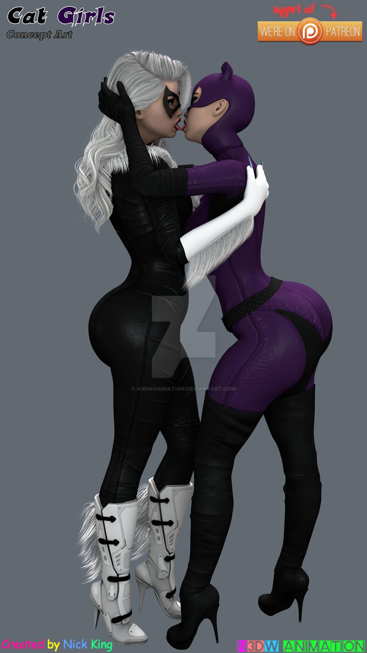 Black Cat (Marvel) Rule 34 Image