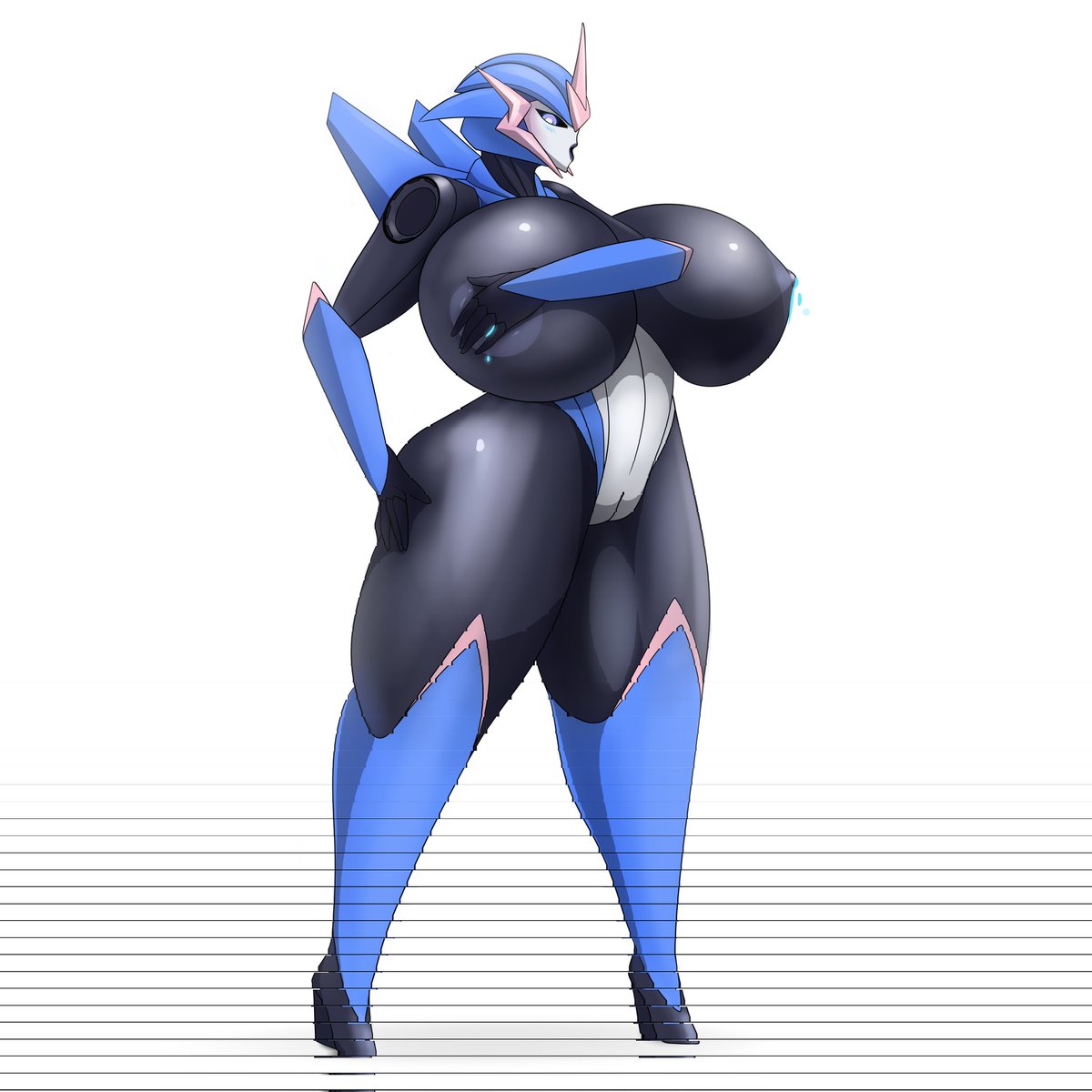 alien, alien girl, android, arcee, arcee (prime), areolae, big ass, breasts bigger than head, huge breasts, mature female, nipples, pussy, robot, robot girl, robot humanoid, solo, thick thighs, transformers, transformers prime, voluptuous, xeddo