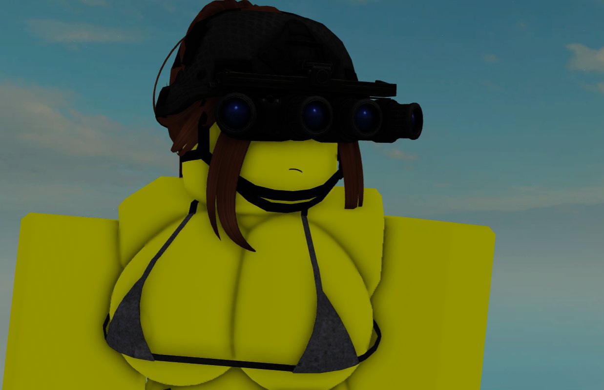 1girls, 3d, bra, breasts, cloaker (dummies vs noobs), dummies vs noobs, female, female only, noob, roblox, roblox game, robloxian, sensicalstuff, solo, tagme