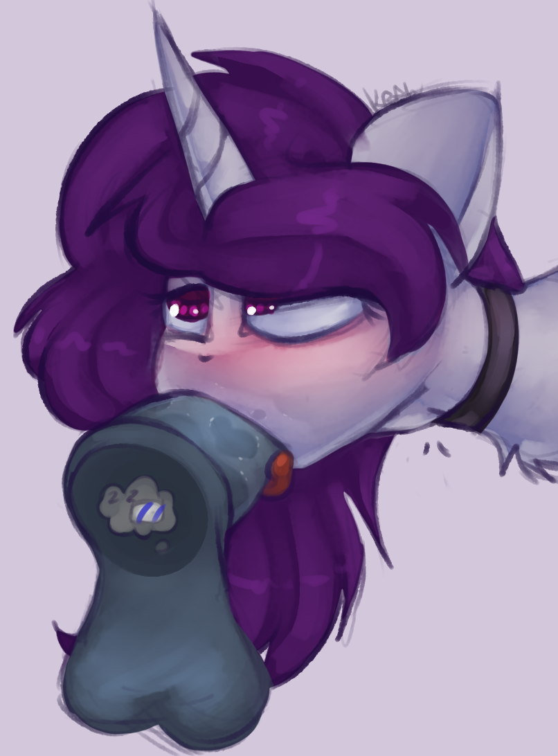 1boy ahe_gao ambiguous_gender animal_genitalia animal_penis big_penis big_testicles choker deepthroat disembodied_penis equine equine_penis fellatio furry girly half-closed_eyes horn horsecock licking mammal marsminer my_little_pony oral original_character penis purple_eyes purple_hair rarity_(mlp) saliva sketch sleepy_head straight_hair testicles text thick_penis throat_bulge tongue tongue_out unicorn wet wicked_silly