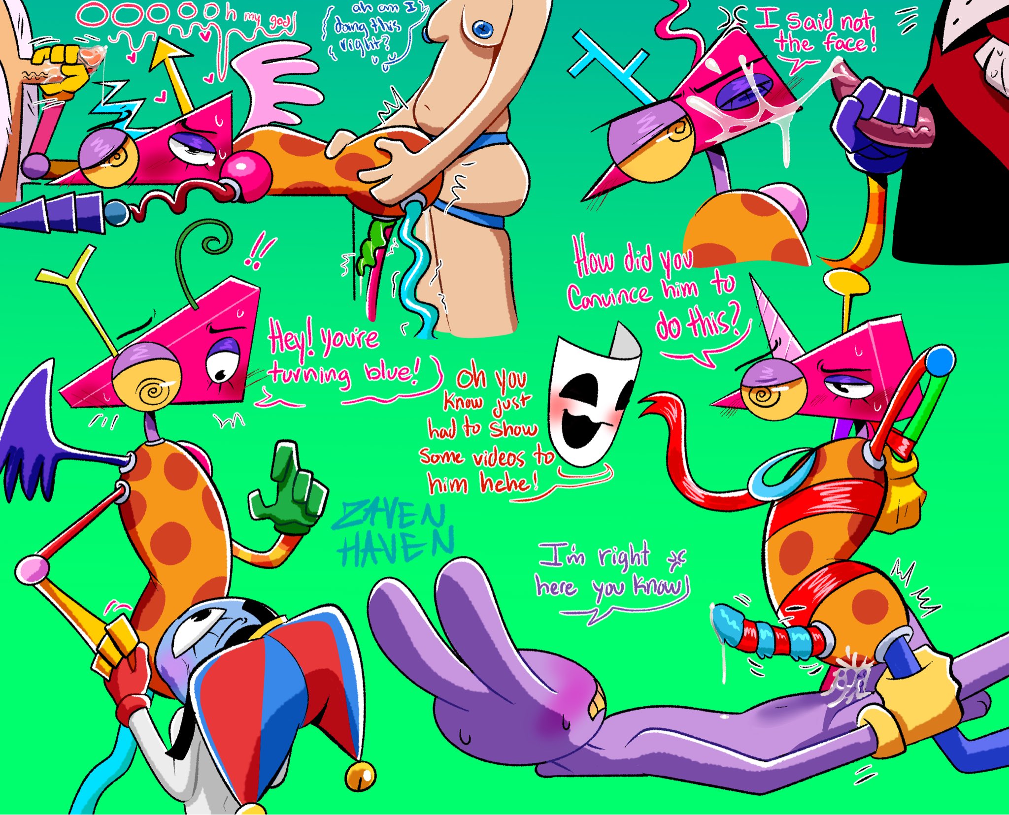 1nonbinary, 3boys, 3girls, asphyxiation, caine, caine (tadc), caine (the amazing digital circus), dialogue, gangle, gangle (tadc), gangle (the amazing digital circus), glitch productions, gooseworx, jax, jax (tadc), jax (the amazing digital circus), kinger, kinger (tadc), kinger (the amazing digital circus), male focus, pomni, pomni (tadc), pomni (the amazing digital circus), ragatha, ragatha (tadc), ragatha (the amazing digital circus), ringmaster, ringmaster outfit, strapon, strapon sex, tagme, the amazing digital circus, zavens haven, zooble, zooble (tadc), zooble (the amazing digital circus)