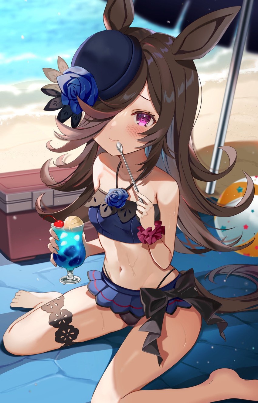 bikini, rice shower (umamusume), satoupote, tagme, umamusume