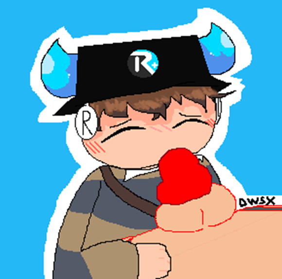 2boys blue_background blue_horns blush brown_hair closed_eyes drywalls10_(artist) frankiefms gay happy human_on_non-human human_on_robot justnafjan ms_paint nafjan nafjanboy penis roblox roblox_avatar robloxian ropro ropro_trendy_hat rtc self_taught_video_editor sucking_penis tagme tentacle_penis white_headphones