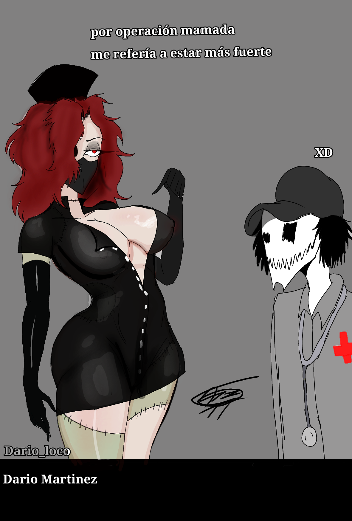 Rule 34 Dev - big_ass big_breasts <b>creepypasta</b> dario_loco milf nurse nurse_a...