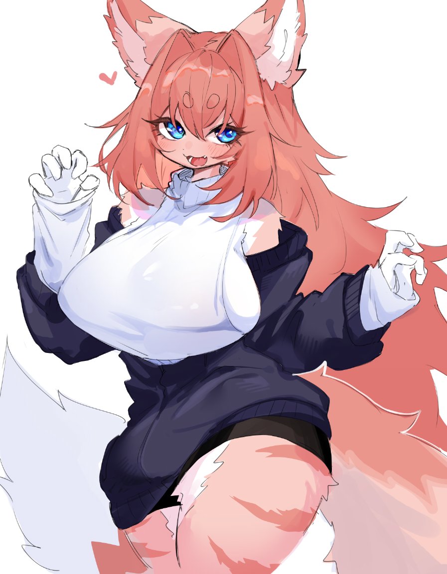 big_breasts breasts female furry huge_breasts scribbledmoon tagme thick_thighs wide_hips