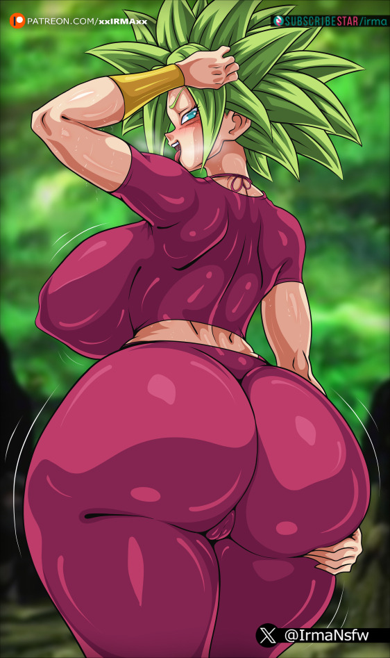 anime, dragon ball, kefla, solo, solo female, solo focus, tagme, thicc, xxirmaxx