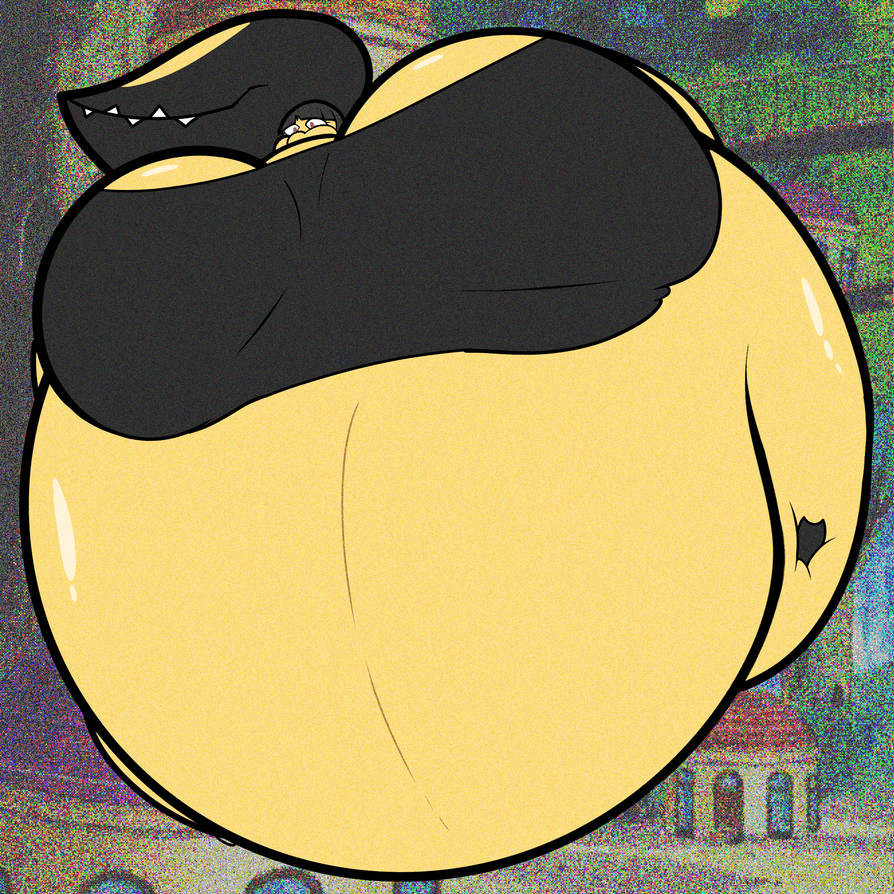 big_breasts breasts cleavage female furry huge_breasts inflatedv inflation tagme thick_thighs wide_hips