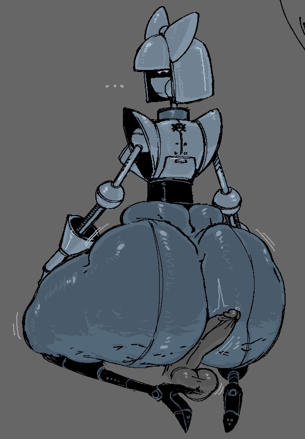 anal, ass, ass focus, big ass, bubble ass, bubble butt, cellulite, huge ass, receptionik, receptionist, sonic (series), sonic the comic, submarichamomi2, tagme