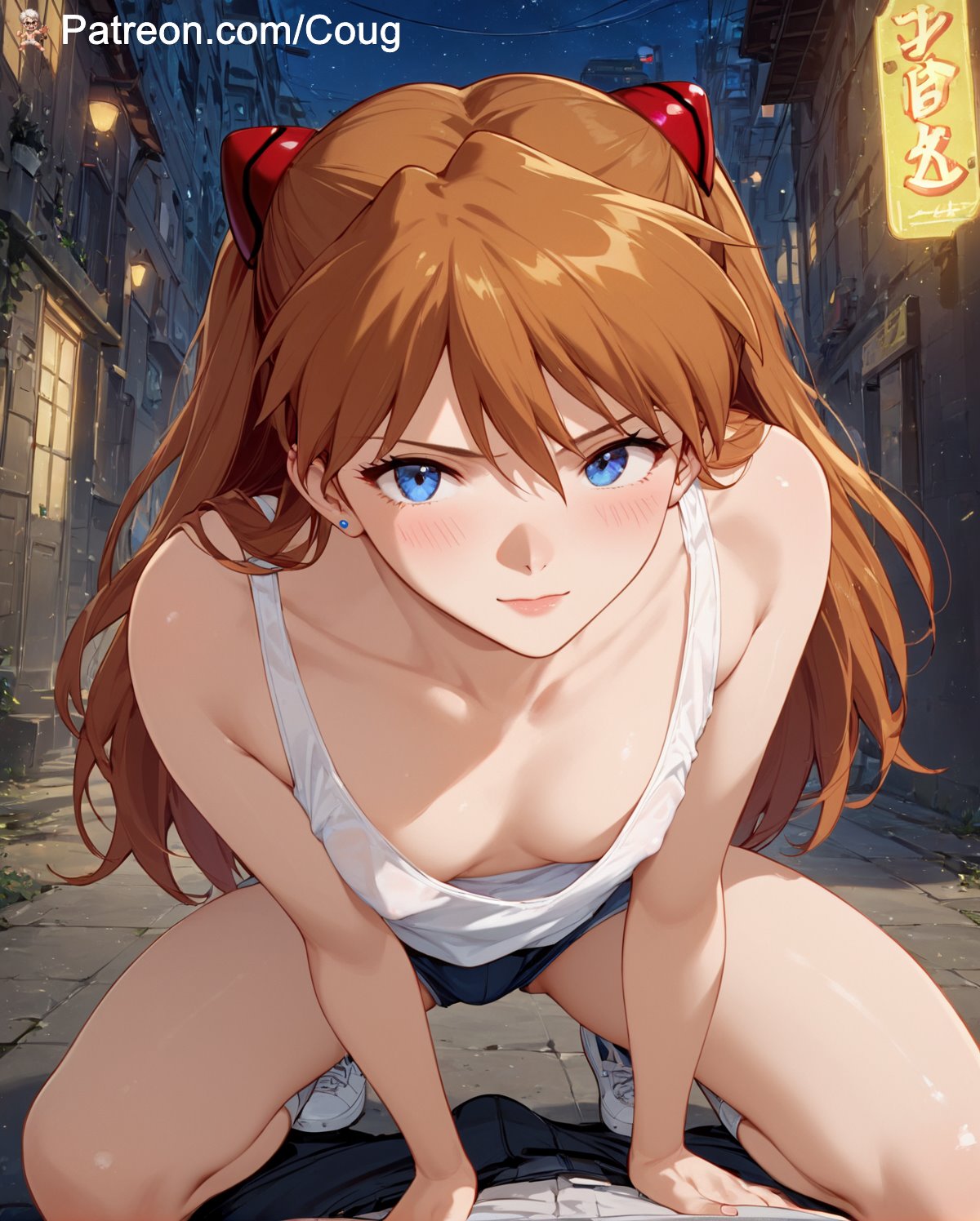 ai generated, asuka langley sohryu, cougwe, female, neon genesis evangelion, stable diffusion