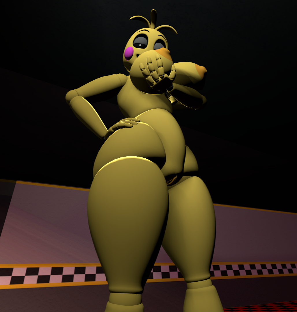 3d animatronic areola areolae ass ass bird bird_girl black_iris black_sclera boob breast_out breasts breasts breasts chica chica_(fnaf) chicken chicken_girl female female_focus female_only five_nights_at_freddy's fnaf furry girl girl_only holding_boobs holding_breast huge_breasts image looking_at_viewer naked pose pussy pussy_out render rendered robot sfm thick_thighs thighs vagina white_pupil women women_only yellow_body yellow_fur