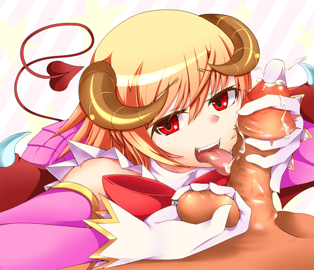 1boy cra4 cum female foreskin handjob penis_licking ragnarok_online succubus succubus_(ragnarok_online) uncensored