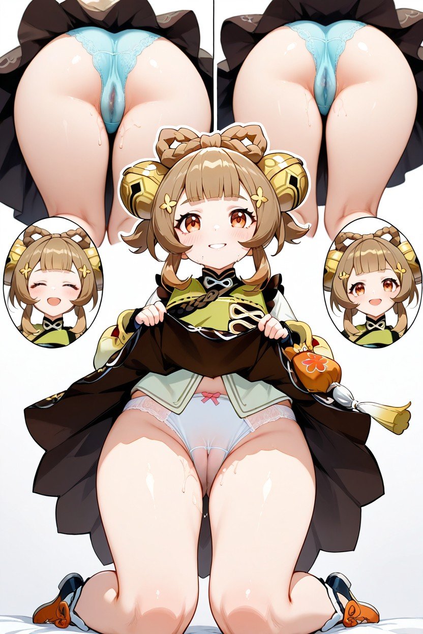 ai generated, cum, female, female focus, female only, focus, focus on pussy, genshin impact, hot, original, pussy, pussy ejaculation, pussy focus, pussy juice, pussy juice drip, solo, solo female, solo focus, user c4madara12, yaoyao (genshin impact)