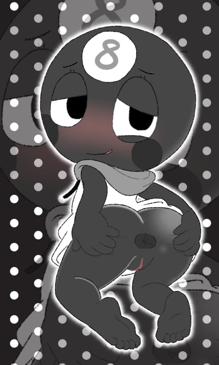 anus, blushing, clothed, dandy's world, dandys world, feet, fragmentedfilth, horny, looking at viewer, mascot horror, presenting, spread butt, toodles (dandy's world), vagina