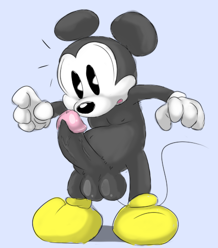 2016 balls disney grandschemetheme male male_only mammal mickey_mouse mouse penis rodent simple_background solo